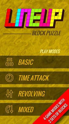 Lineup : Block Puzzle - Screenshot 1