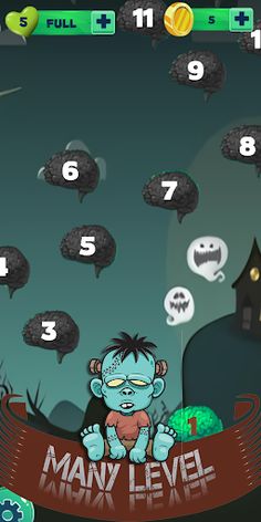 Zombie Legend : Cute Zombie - Screenshot 2