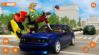 Pizza Rider: Food Delivery Sim - Screenshot 1
