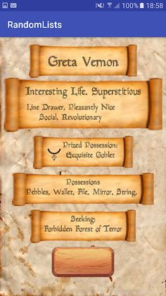 Random Lists ELITE - Screenshot 2