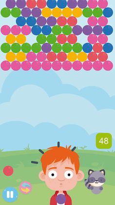 Bubble Funny Throw - Screenshot 2