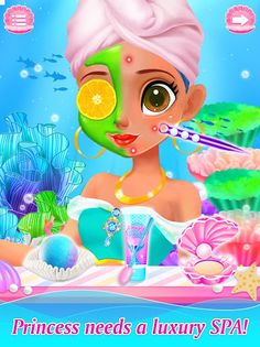 Makeup Mermaid Lady - Screenshot 1