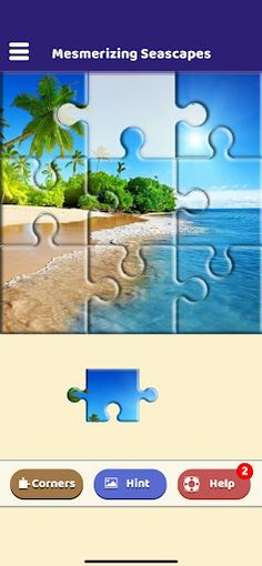 Mesmerizing Seascapes  Puzzle - Screenshot 1