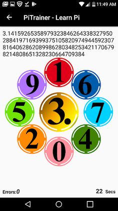 Pi Trainer: Learn Pi - Screenshot 3