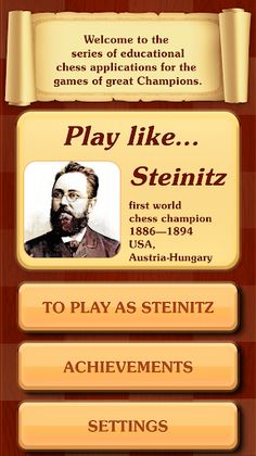 Chess legacy: Play like Steini - Screenshot 2