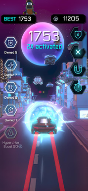 Moonlight Drive: Traffic Racer - Screenshot 1