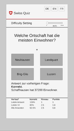 SwissQuiz - Screenshot 3