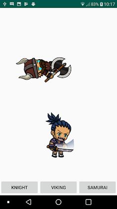 Chibi Warriors - Screenshot 1