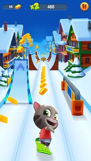 Talking Tom Gold Run - Screenshot 1