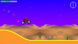 Motorcycle Racing in Desert - Screenshot 2