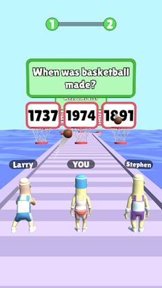 Basketball Quiz Run - Screenshot 2