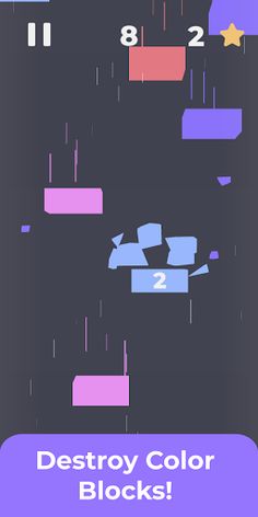 Color Block! - Destroy Falling - Screenshot 1