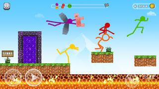 Stickman Parkour Race & Jump - Screenshot 3