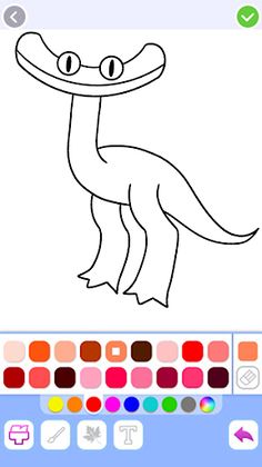 Rainbow Friends 2 Coloring Art - Screenshot 4