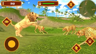 Wild Lion Simulator Family - Screenshot 1