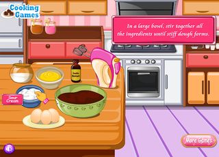 cream cookies cooking games - Screenshot 2