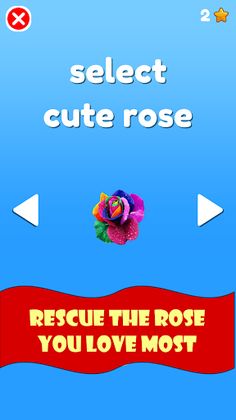 Cute Rose Rescue fast tap game - Screenshot 2