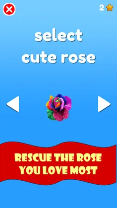 Cute Rose Rescue fast tap game - Screenshot 2