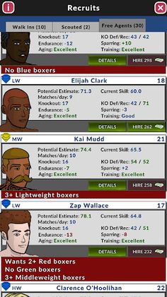 Ultimate Boxing Manager - Screenshot 3