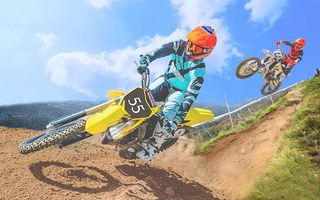 Dirt Bike Racing Games Moto 3D - Screenshot 2