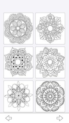 Mandala Coloring Book - Screenshot 2
