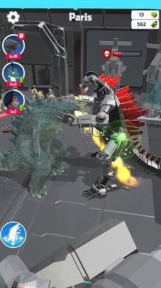 Kaiju Raid - Screenshot 1