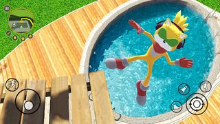 Super Hedgehog Rope Hero - Screenshot 2