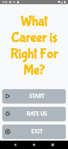 What Career is Right For Me? - Screenshot 1