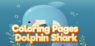 Coloring Pages Dolphin Shark - Screenshot 1