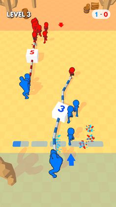 Tug War 3D - Screenshot 2