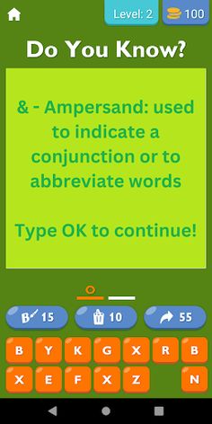 Guess The Punctuation Game - Screenshot 3