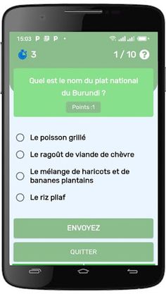 Quiz Burundi - Screenshot 3