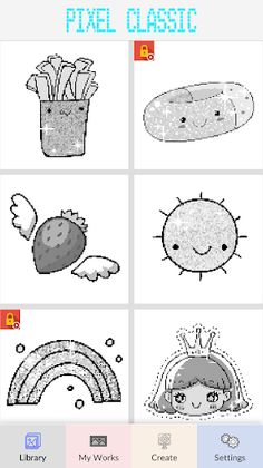 Pixel Art Classic Old - Screenshot 1