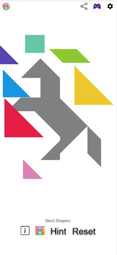 Brain Tangram - Screenshot 1