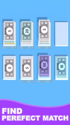 Money Stack Sort - Screenshot 1