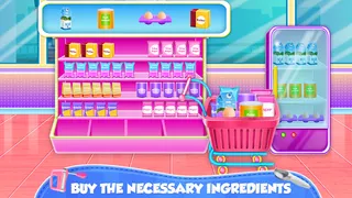 Fruity Ice Cream Cake Cooking - Screenshot 2