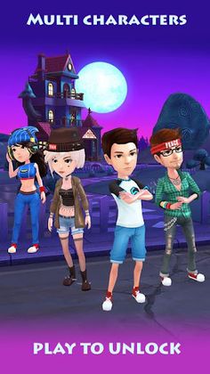 Zombie Night Run - Screenshot 1