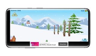 penguin ski run - Screenshot 2