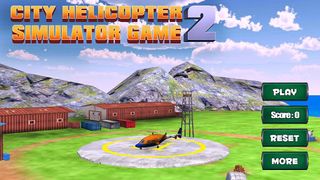 City Helicopter Sim Game - 2 - Screenshot 1
