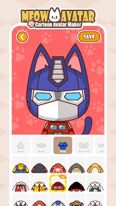 Meow Avatar Maker - Screenshot 4