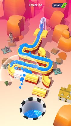 Water Connect Flow Puzzle Game - Screenshot 2