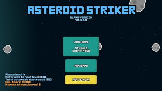 Asteroid Striker - Screenshot 1