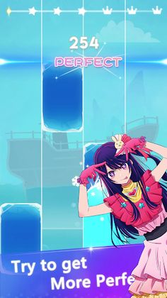 OSHI NO KO Tiles Piano My Star - Screenshot 2