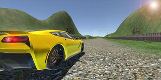 C7 Drift Simulator Game - Screenshot 1