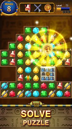 Jewels Mystery : Match3 Puzzle - Screenshot 4