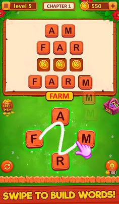 Word Connect 2023 - Word Farm - Screenshot 1