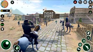 Western Cowboy Game Horse Ride - Screenshot 3