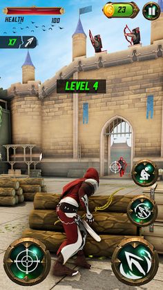 Archer Shooter Attack 3D war - Screenshot 1