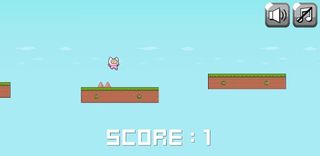 Pink Running Man - runner game - Screenshot 1