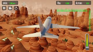 Airplane-Flight simulator game - Screenshot 2
